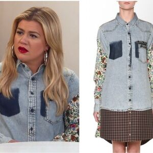 Antonio Marras Parchwork Unique Oversized Shirtdress Size 40 US6